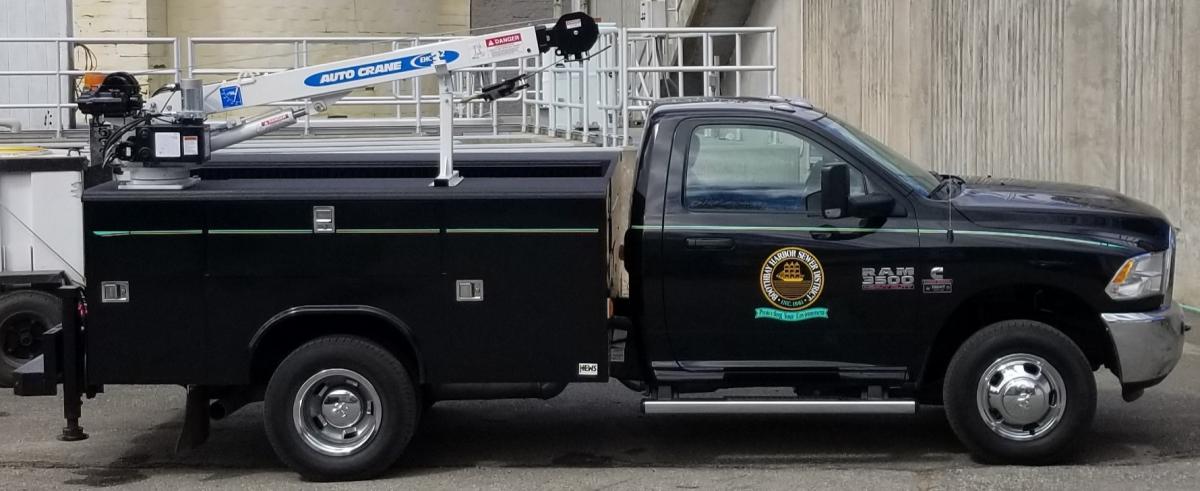 2018 Boothbay Harbor Sewer District service truck